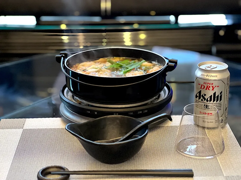 休日のお昼ごはんは、ひとり鍋🍲🤭|yokoさん