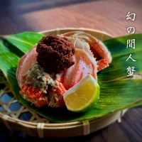 🦀🌊蟹の甲羅盛り🌊🦀