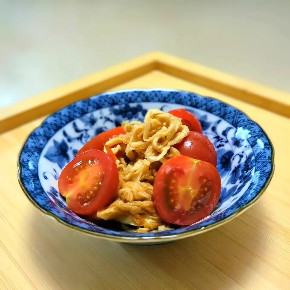 ミニトマトと切り干し大根のさっぱり和え|森のごはん屋さんさん