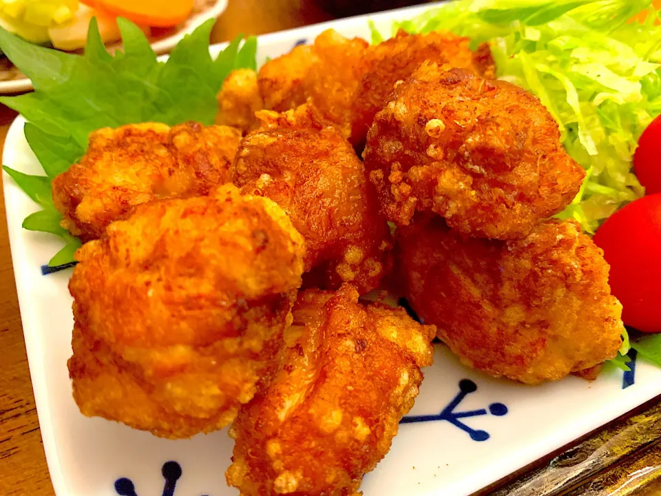 鶏もも肉のからあげ|すずさん