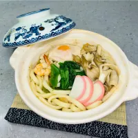 Snapdishの料理写真:「鍋焼きうどん」