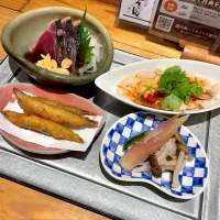 Snapdishの料理写真:秋のおつまみ4種盛り合わせ|T. Wonderさん