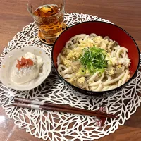 11/12  卵あんかけうどん|らぶちあんさん