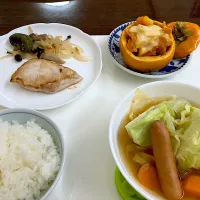 Snapdishの料理写真:晩ごはん|SARAさん