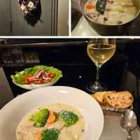 Snapdishの料理写真:フライングクリスマスディナー|motohiroさん