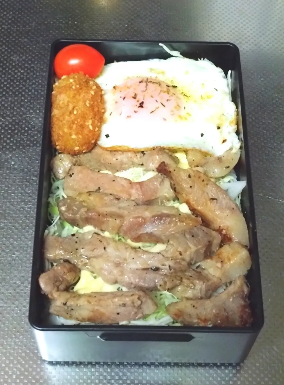 豚丼(塩ダレ)弁当|黒川克博さん