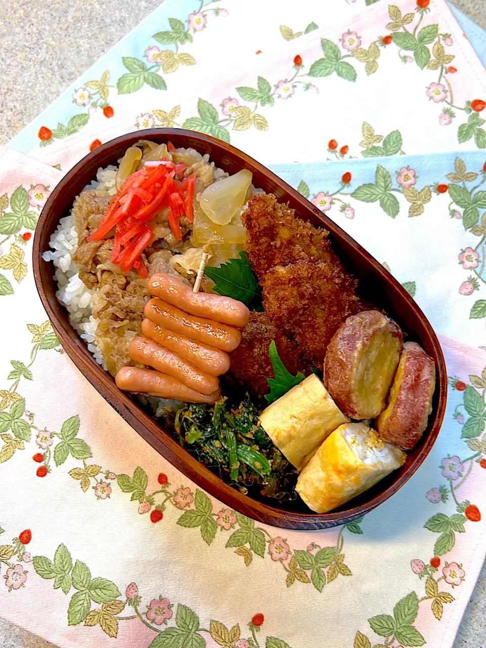 👦🏻朝勤お弁当🍱|ひだまりさん