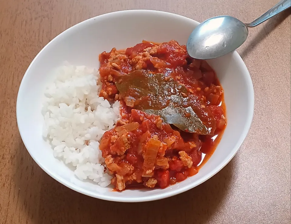 ご飯🍚のミートソースかけ|ナナさん