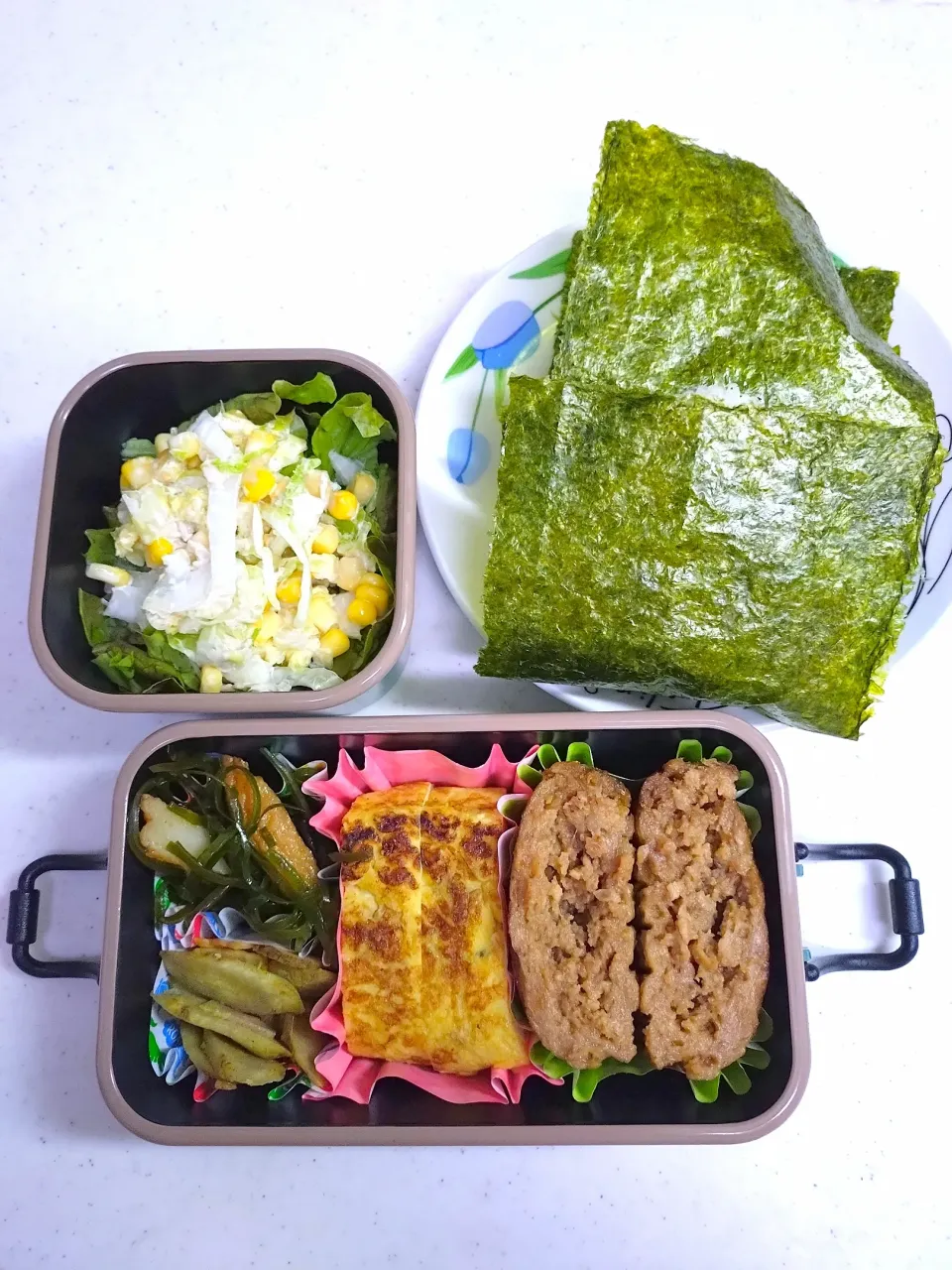 🍀2024/1113(水)おにぎり弁当|ともちんさん