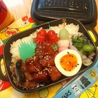 Snapdishの料理写真:2024.11.13　娘弁当🍱|あずきラテさん