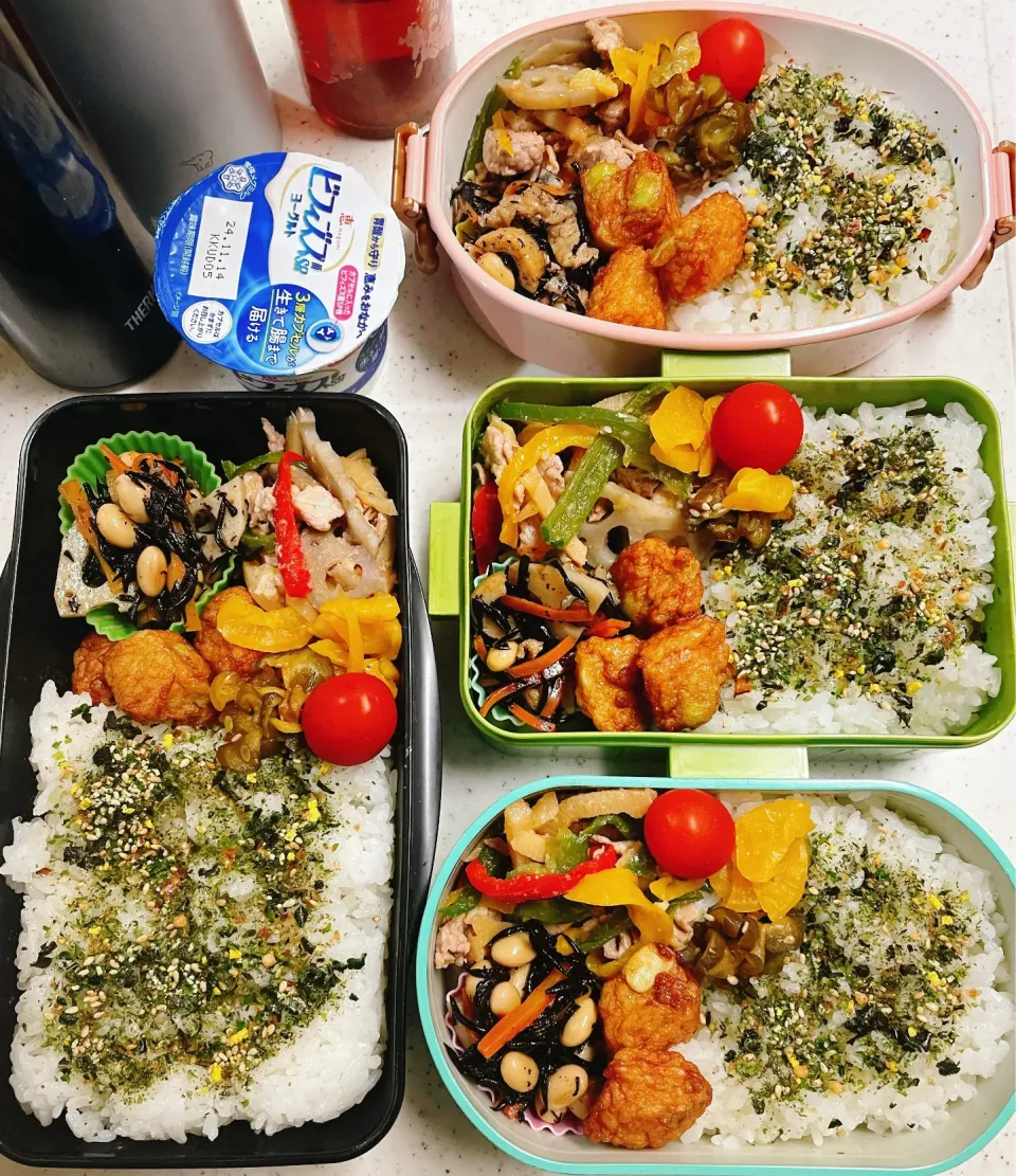 今日のお仕事&学校弁当♪2024.11.13|ぐぅさん