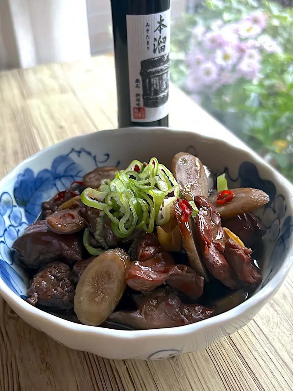 鶏レバーと牛蒡の時雨煮|とんちんさん