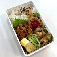 Snapdishの料理写真:今日の旦那さん弁当|あやごはん( ͡σ̴̶̷̤. ͡σ̴̶̷̤)ෆ⃛さん