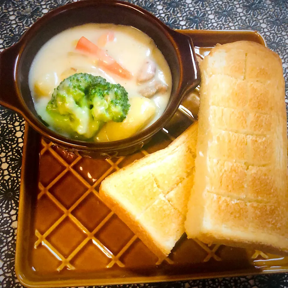 noeさんの料理 骨粗鬆症レシピ🩷鮭味噌シチュー🤗|ユミさん