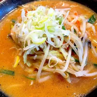 Snapdishの料理写真:栄雅の野菜ラーメン味噌@西新橋|Yasuhiro Koikeさん