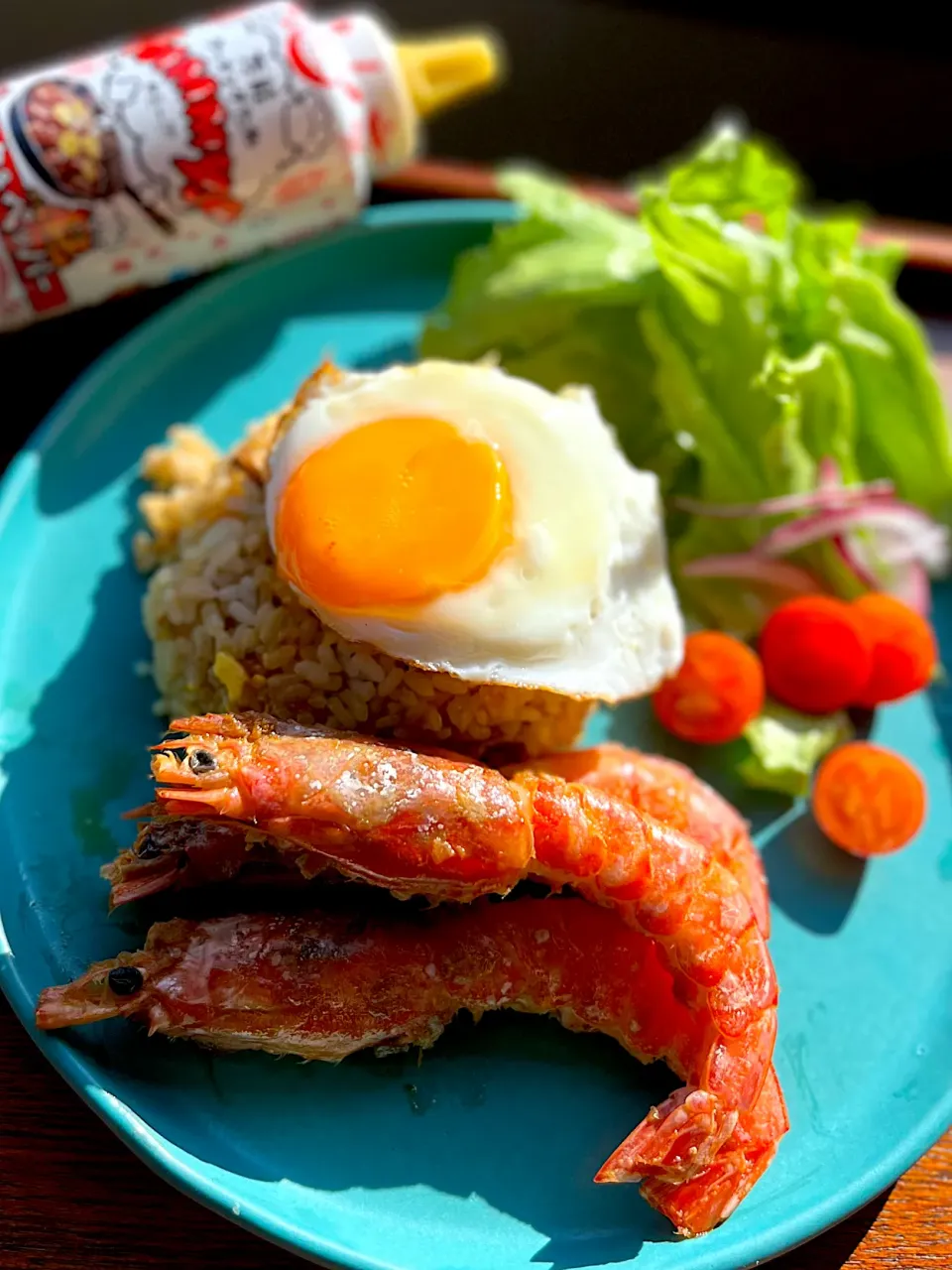 Yummy!でガーリックシュリンプ&ライス🦐Garlic Shrimp & Rice|アッコちゃん✨さん