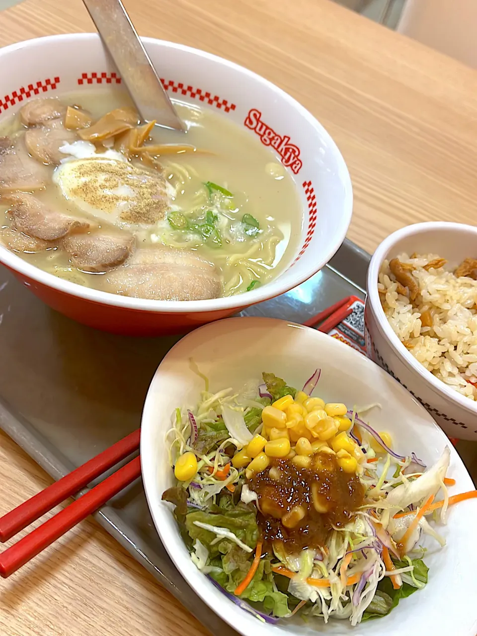 特製ラーメンセット♫  デラ高くなったなあ〜〜😫😫😫💦💦（笑）|Yoshihiro Andoさん