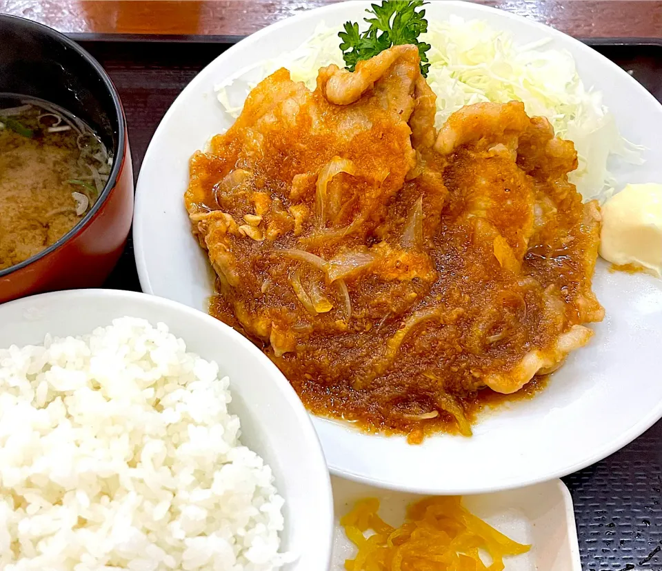 豚生姜焼き定食|Noriyuki Saitoさん