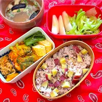 Snapdishの料理写真:月曜日限定愛妻弁当| Noriyuki Saitoさん