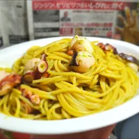 真タコのバジルソースパスタ🍃|masaki .fさん