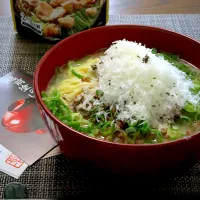 Snapdishの料理写真:かおるさんの料理 パルミジャーノ・レッジャーノ
　味噌ラーメン（赤）　