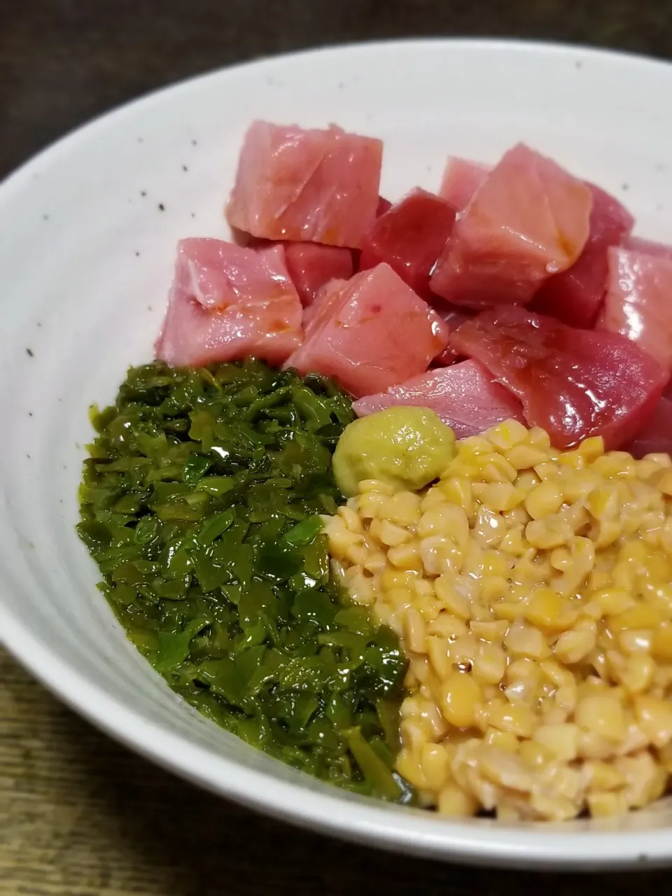 パパ作👨マグロめかぶ納豆丼|ぱんだのままんさん