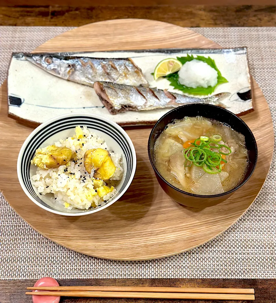 秋刀魚定食|ともえ☆さん