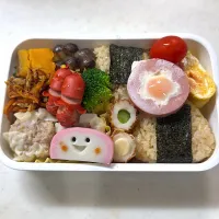 Snapdishの料理写真:2024年11月14日　オレ弁当🍙|クッキングおやぢさん