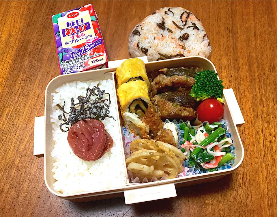 11月14日お弁当＆朝練おにぎり|Meimamaさん