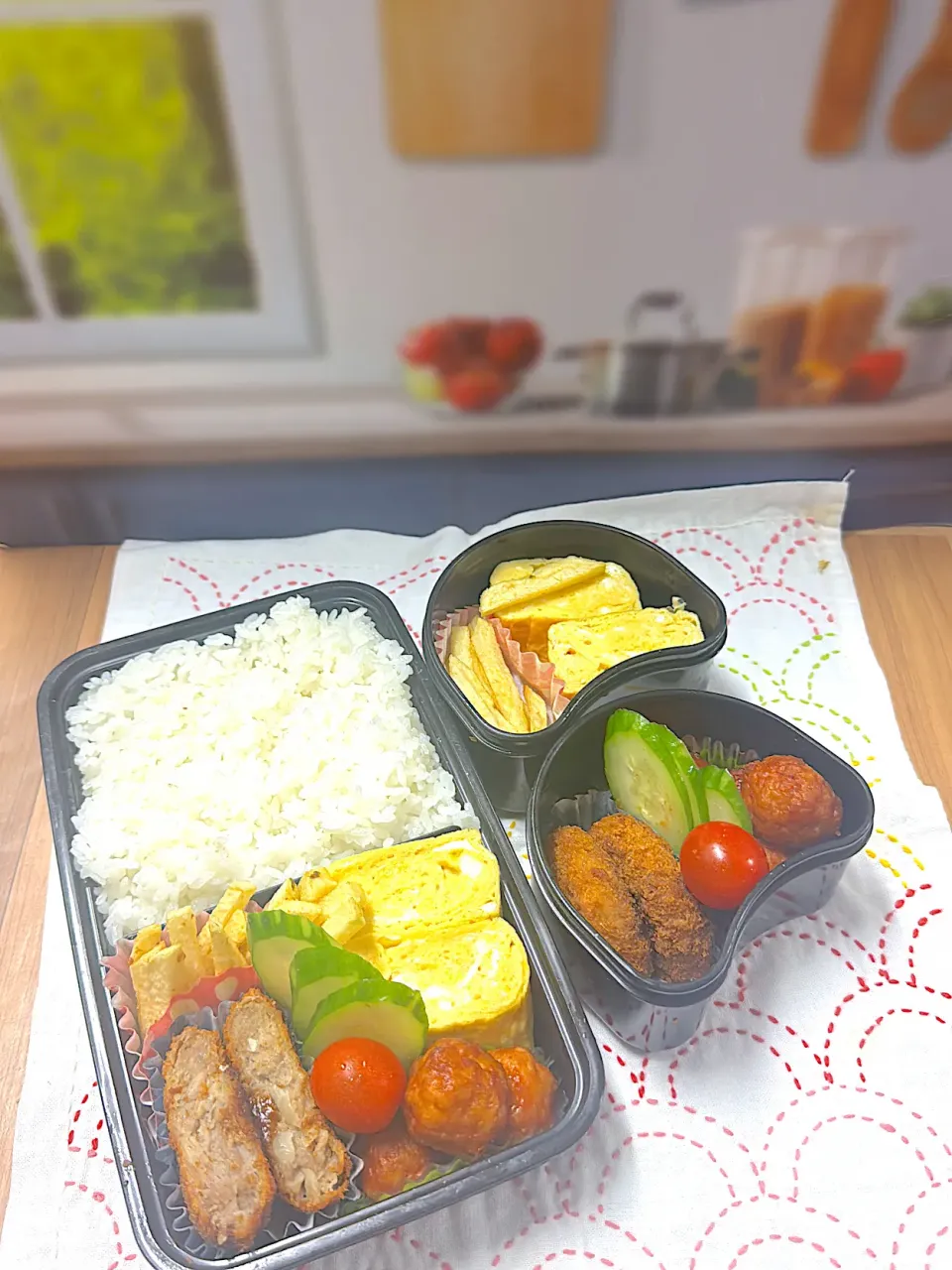 ミンチカツ弁当|アッキーさん