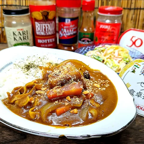 「カリカリココナッツ」を使ってみたSnapdishの料理・レシピ写真:🌏『世界の食卓探検隊』【スパイスカレー】