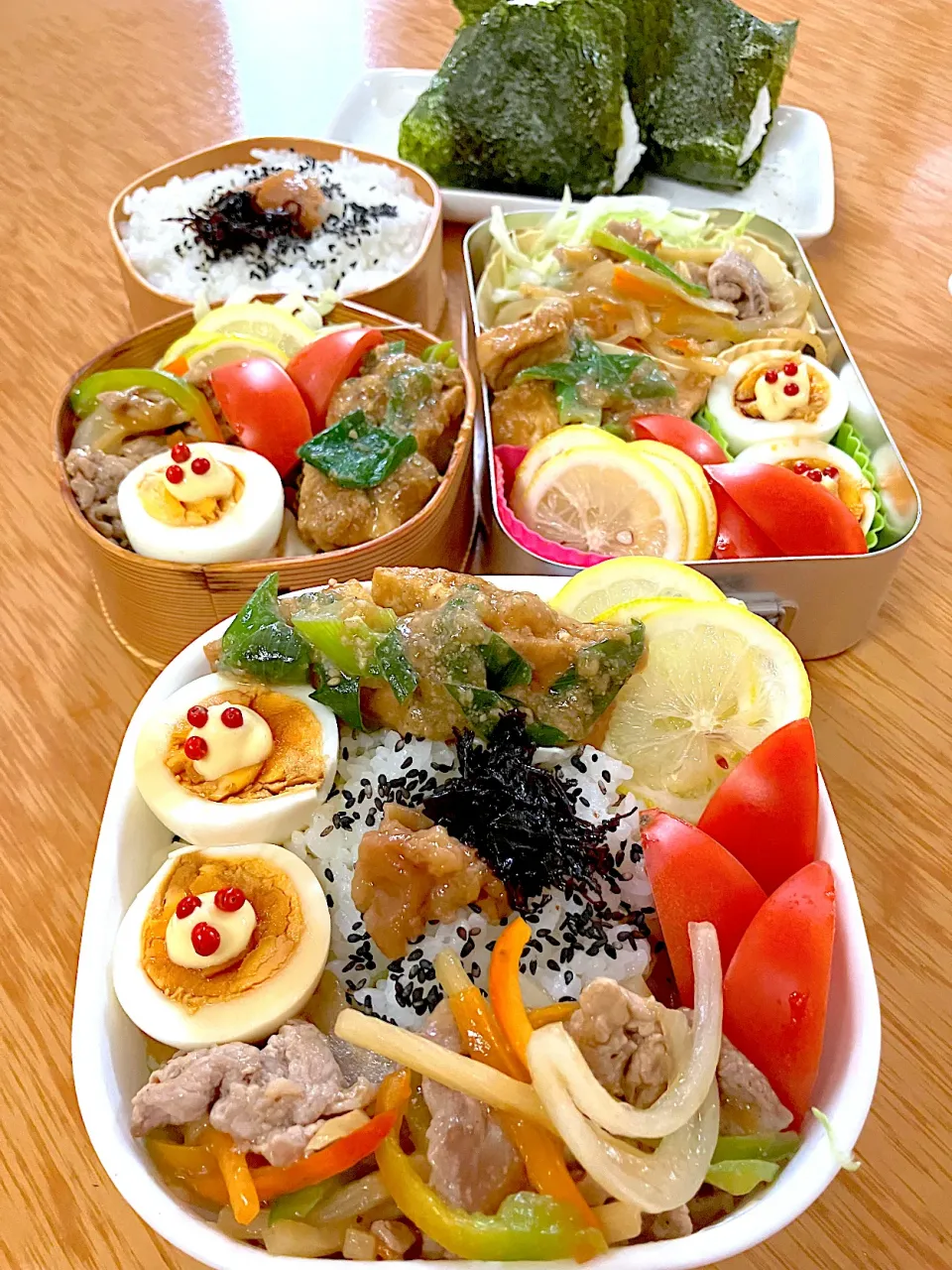 家族お弁当🍱❀︎.(*´▽︎`*)❀︎.❤️|ふみぃさん