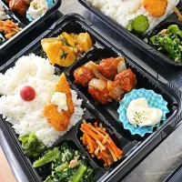 Snapdishの料理写真:肉団子の甘酢弁当|景子さん