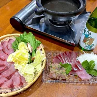 Snapdishの料理写真:今夜も 頂き物で 晩ご飯|sakuramochiさん