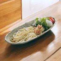 Snapdishの料理写真:サラダうどん|りょうりょうさん