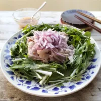 エスニック風焼きしゃぶサラダ|りんこさん