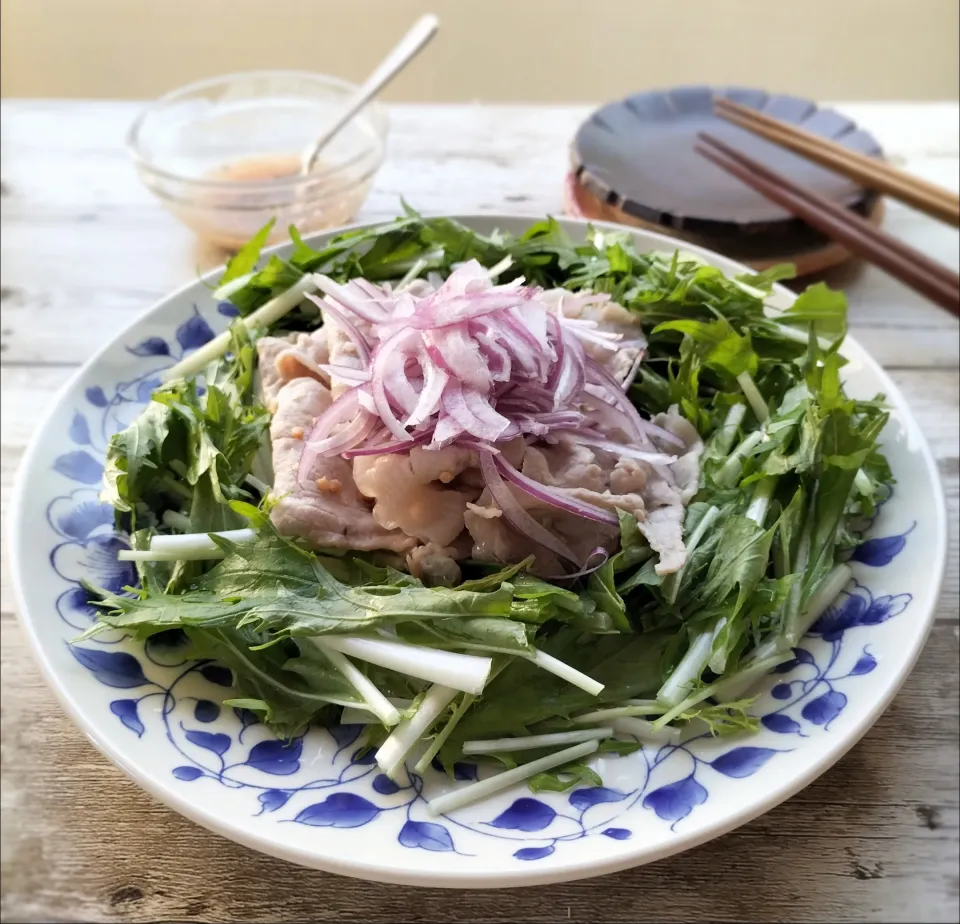 エスニック風焼きしゃぶサラダ|りんこさん