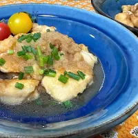 鶏むね肉の甘酢みぞれ煮|還暦過ぎた主夫じぃちゃんさん