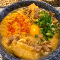 煮込みうどん😊　今日は寒かったから|タマチャンフーズさん