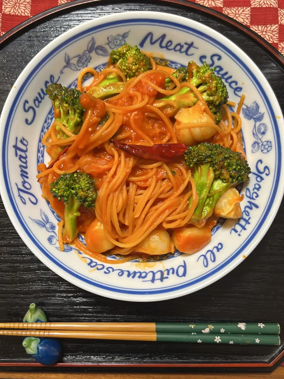 トマト煮込みスパゲッティ|くろさん