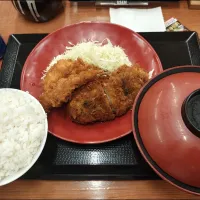 たれカツ定食|アクちゃんさん