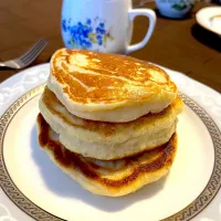 お餅ホットケーキ🥞| きなこさん