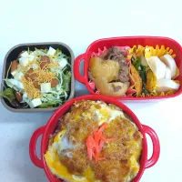 🍀2024/1115(金)かつ丼弁当|ともちんさん