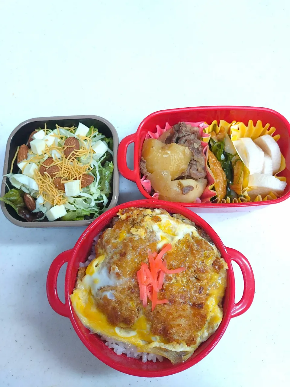 🍀2024/1115(金)かつ丼弁当|ともちんさん