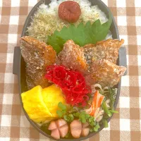 1115 サバ竜田揚げ  男子高校生弁当|Riieeさん