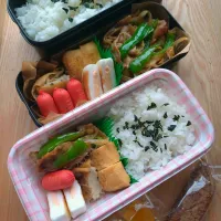 夫と娘のお弁当|みわさん