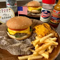 『世界の食卓探検隊』パパ氏さんの料理 ハンバーガー🍔🇺🇸