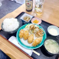 カキフライ定食|キャプテンさん