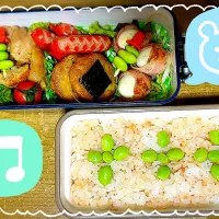 息子くんの合唱祭のお弁当🍙🍱‼️|miiina・＊・さん