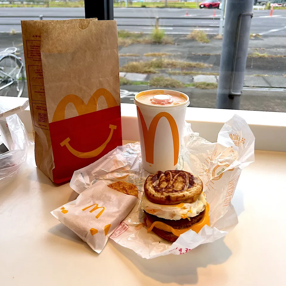 McGriddles egg and sausage set|skyblueさん